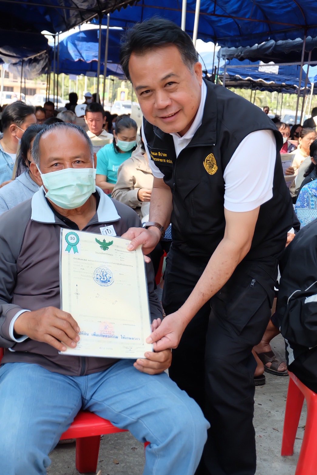 title - ส.ป.ก.ร่วมติดตาม รองนายกรัฐมนตรี และรัฐมนตรีว่าการกระทรวงเกษตรและสหกรณ์ (ร้อยเอก ธรรมนัส พรหมเผ่า) ลงพื้นที่ตรวจราชการในพื้นที่จังหวัดเชียงราย